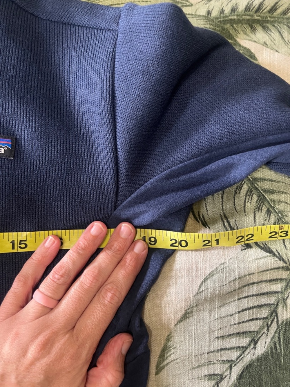 Patagonia Navy Full-Zip Nena Jacket - Picture 13 of 15